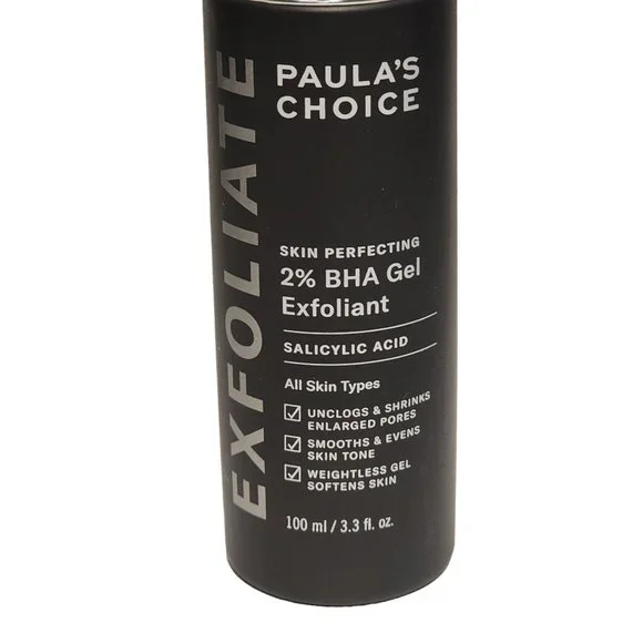 Paula’s Choice Skin Perfecting 2% BHA Gel Exfoliant Full Size 3.3 fl.oz. New - Picture 5 of 11
